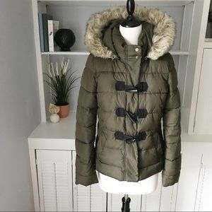 gapfit sherpa puffer jacket